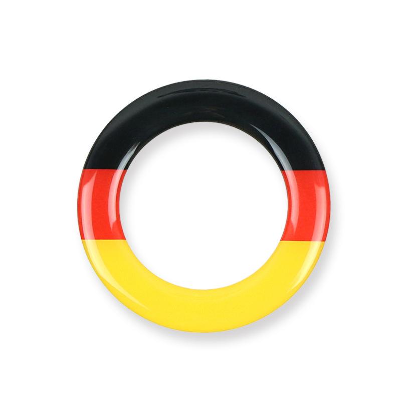 Ceyes Car Styling Steering Wheel Emblem Decorative Circle Ring Accessories Case For Volkswagen VW Golf 5 Polo Jetta Mk6 Covers zq2