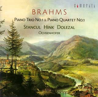 CD STANCUL Brahms Piano Trio No. 1 Piano Qu CMCD28146 2007 Japan Obi Classical