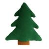 Christmas Tree Plush Pillow Doll Soft Xmas Tree Stuffed Throw Pillow Decorative Sofa Cushion Home Christmas Party Decor Gift