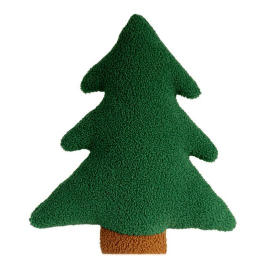 Christmas Tree Plush Pillow Doll Soft Xmas Tree Stuffed Throw Pillow Decorative Sofa Cushion Home Christmas Party Decor Gift