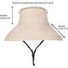 Women Summer Wide Brim Bucket Hat UPF 50+ Beach Sun Hat Foldable Outdoor
