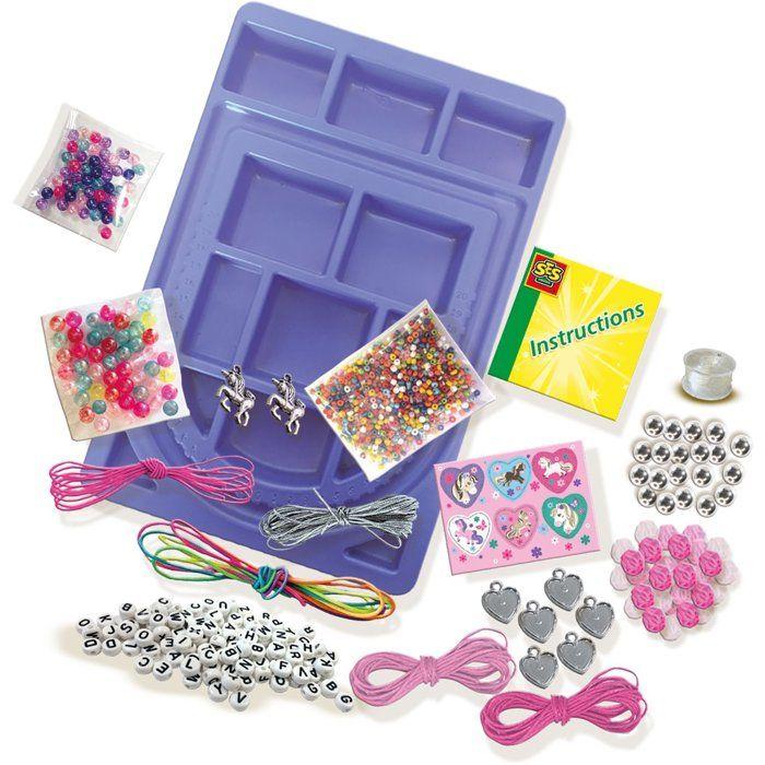 Studio de joaillerie - SES CREATIVE - Hobby Pink - J'aime les chevaux - Activité créative - Idée cadeau - Age : 5+