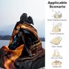 1pc Firehorse Flamepony Flannel Blanket, Comfortable and Warm Blanket, for Camping Sofa Bed and Couch Office020