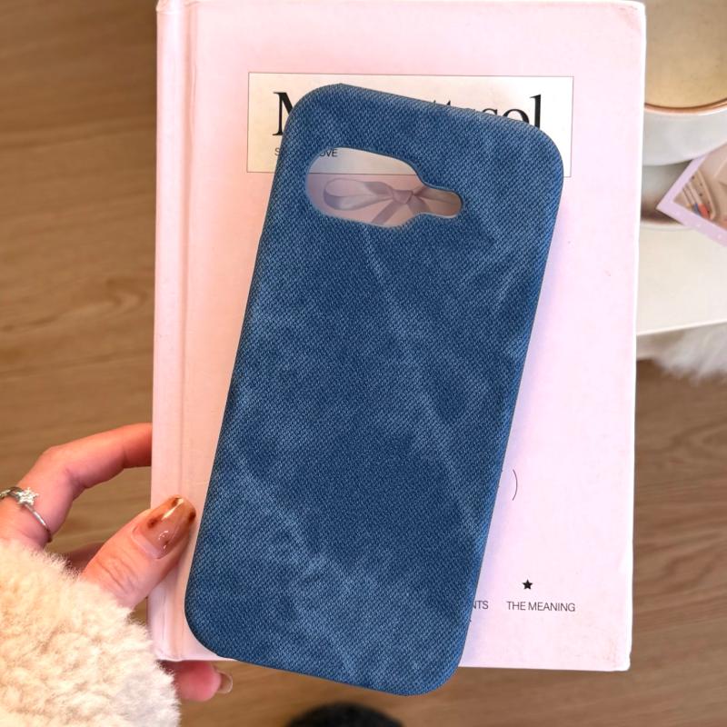 

Retro Vintage Cowboy Fabric Case For Google Pixel 10 10A 9 Pro XL 9A 8 8A 7 7A Shockproof Jeans Hard Bumper Armor Phone Cover For Pixel 10