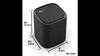 Yamaha Portable Speaker WS-B1A(HC) Bluetooth, Compact, IP67 Level Dustproof and Waterproof, Suitable for Wet Areas and Outdoors, Clear Voice, Carbon