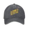 Ich komme zum Ferienhaus Gemütliche Flucht Typografie Sonne Baseballkappe Beheizte Rivalität Männer Gewaschener Truckerhut Sonnenschutz Baseballkappen