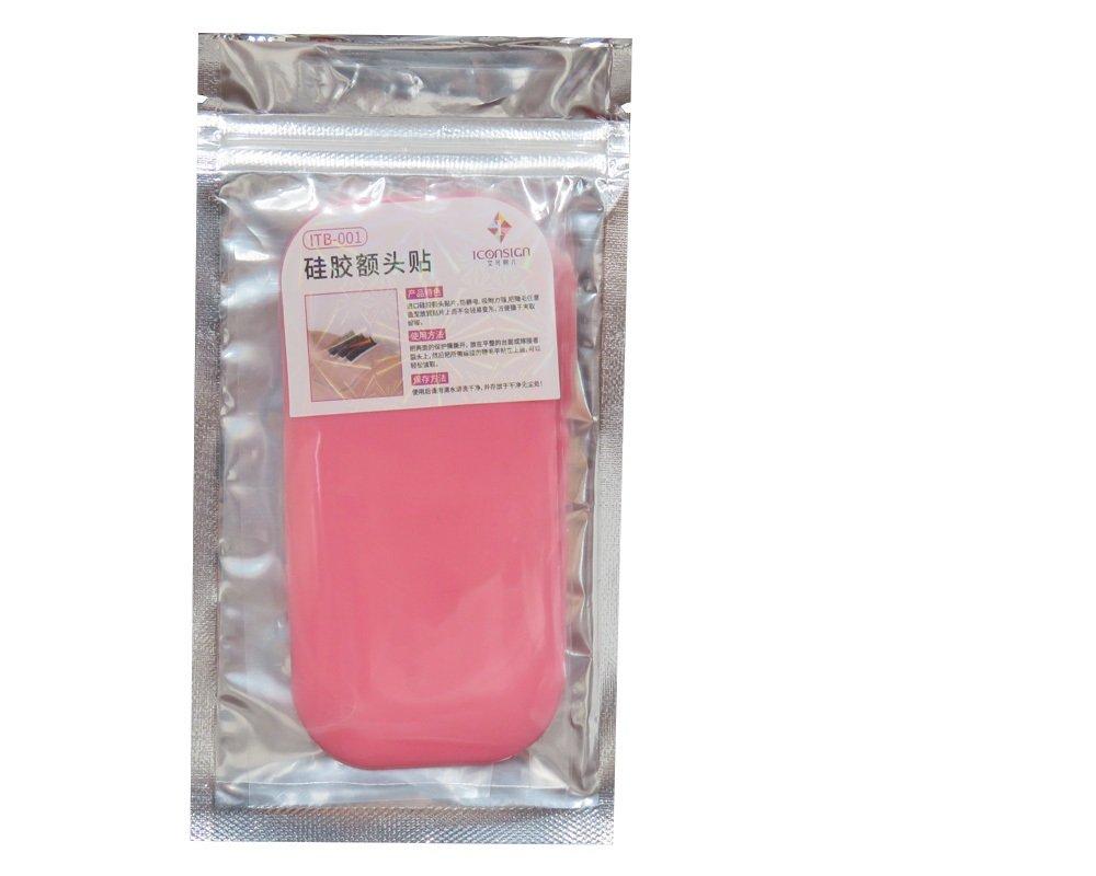 Eyelash extension silicone plate tray