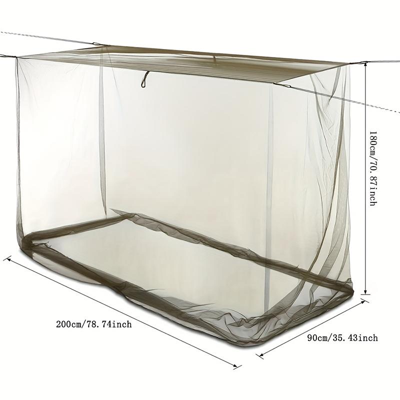 Portable Foldable Quick Open Mosquito Easy Carry Store Mosquito Proof Tent Outdoor Camping Backyard Picnic Indoor Insect Guard