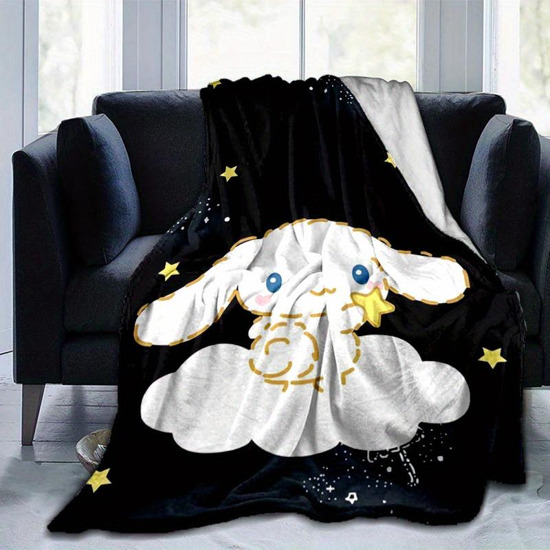 1pc, Sanrio Cozy Home Decor: Adorable Lamb Blanket, Perfect Gift for Bedroom, Living Room, Travel, Camping, Car, Beach, Office Naps. Soft Flannel Thro