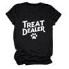 Temperament Casual Versatile Crew Neck Women's Short Sleeve T-Shirt