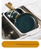 304 Stainless Steel Telescopic Draining Basket for Kitchen Sink - Dish, Bowl, and Plate Organizer.