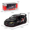 1/32 Scale Honda Civic Type-R Diecast Alloy Model Car Toy, Pull Back Vehicle with Light and Sound for Kids Adults Gift Collection