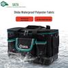 SATA Sturdy Canvas Tool Bag: Durable, Thickened, Portable Storage for Carpenters & Electricians