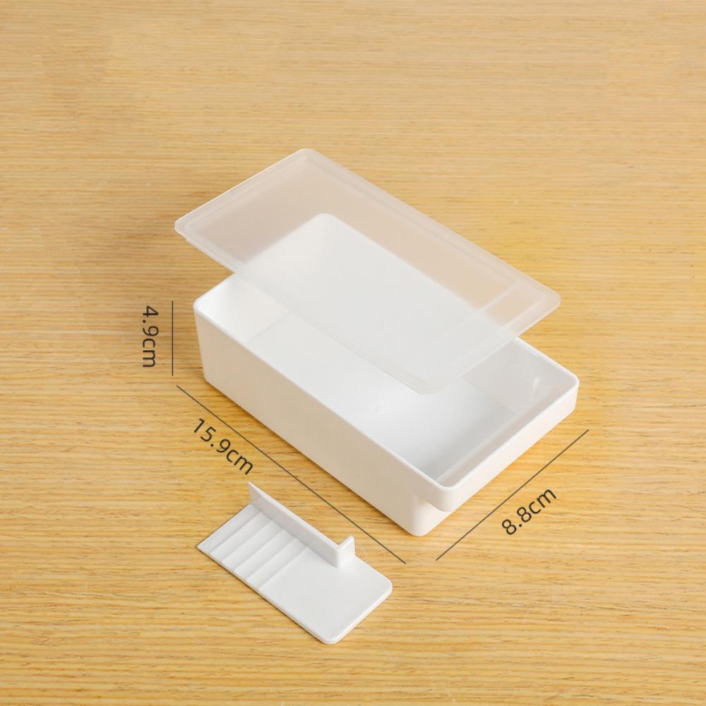 

With Lid Butter Cheese Storage Box Large Capacity Square Butter Cutting Box Dustproof Durable Butter Cutting Tool Butter Keeper