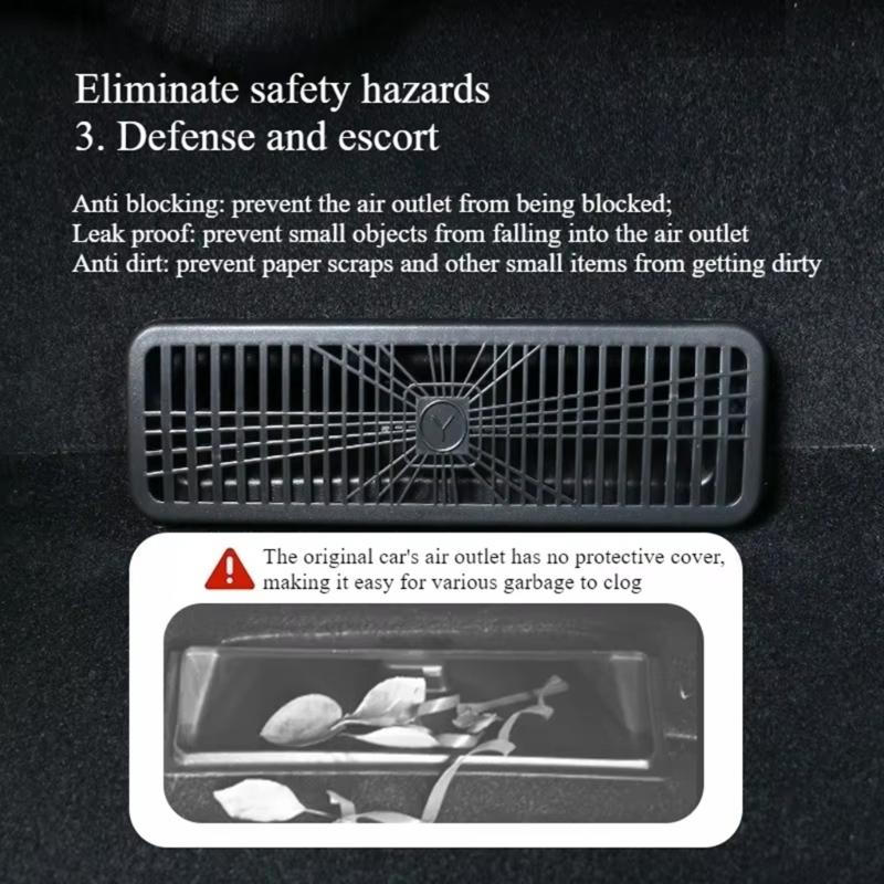 strong Car Vent Guard Car Air Vent shielding Under Seat Vent Protector Vehicle Accessories Suitable for Automotives Use