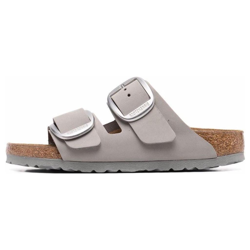 Birkenstock Arizona Big Buckle Nubuck Leather Narrow Fit Dove Gray Women s 1022154 36