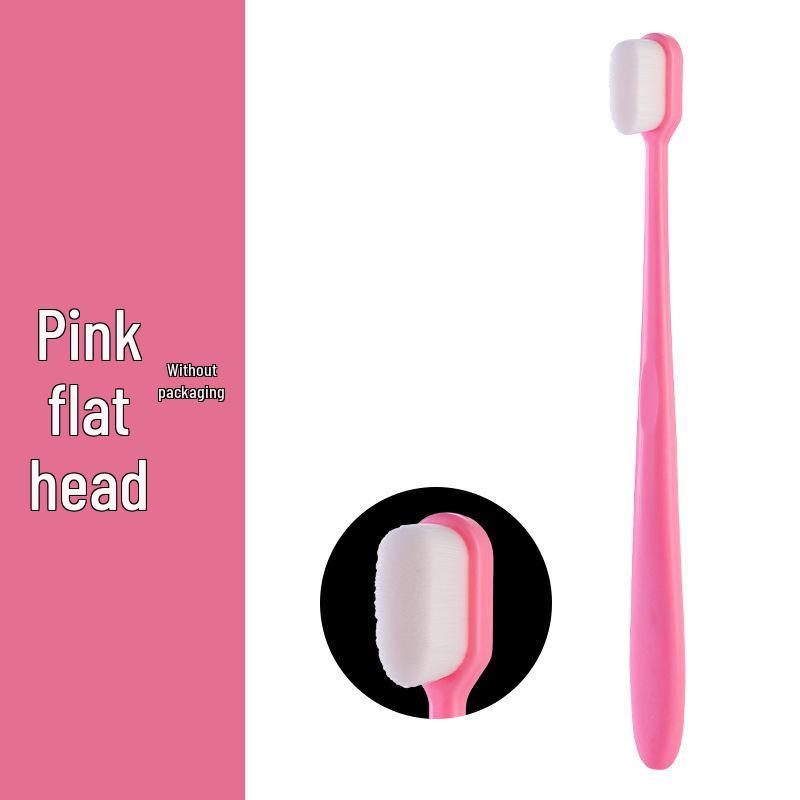 Ultra-Soft Nano Bristle Toothbrush for Adults & Pregnant Women - Gentle Gum Care & Effective Cleaning