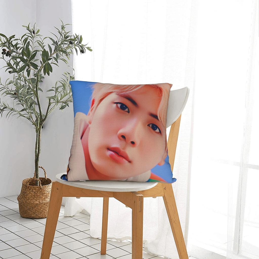 Korean Kpop Style Jinjinjin Cool Boy Pillow Case Cute Funny Pillow Cover Soft Pillowcases For Living Room Sofa