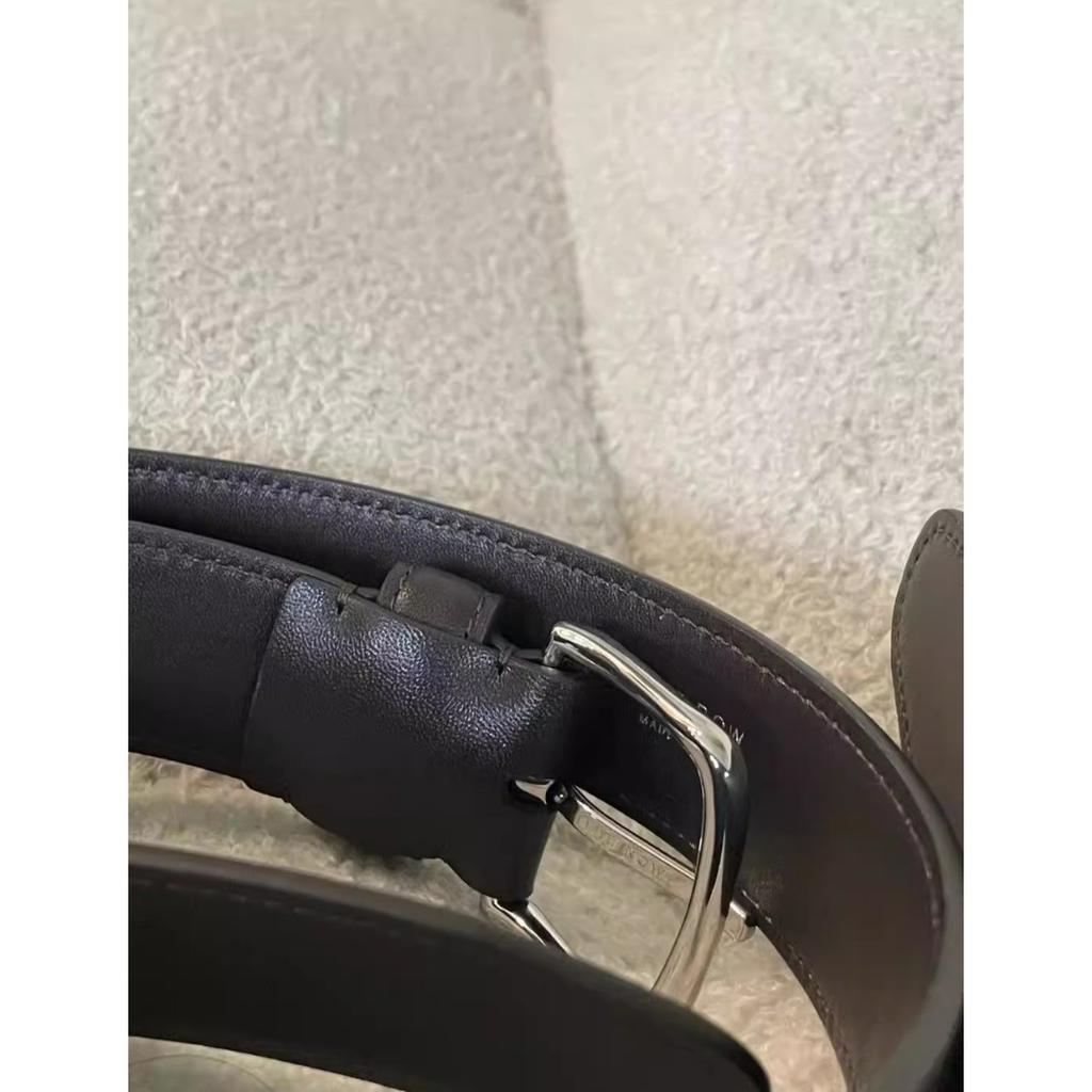 The new top layer cowhide decorative belt is simple and the same style of Kendou is retro with fashion and versatile pin buckle belt women