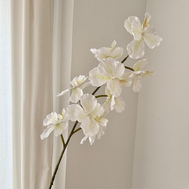 3D-gedruckte 9 Miniatur-Orchideen Schmetterlingsorchidee Materialien für High-End-Hotel Hochzeit Kunstblumen-Kunstszene Arrangement