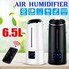 6500ML Household Air Humidifier Remote Control LCD Screen Ultrasonic Humidifier Diffuser Mist Maker Cool Mist Purifier 210x180x460mm