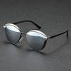 High-quality Sunglasses For Both Men And Women, Featuring Golden Frames, Suitable For Hiking, Driving, Fishing, And Photography.