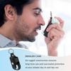 inhaler holder Portable PU Leather inhaler case keychain Spray bottle storage bag L-Shaped Inhaler Portable Stand for outdoor
