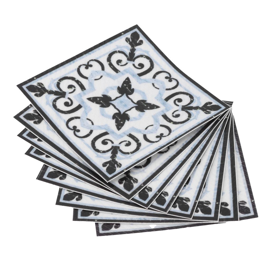 20PCS Tile Stickers Self Adhesive PVC Diagonal Sticker Floor Decals Living Room Home Decor
