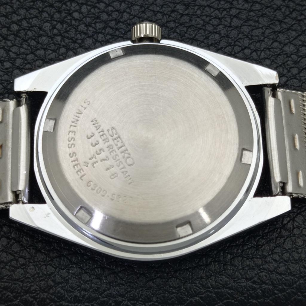 REFURBISHED SEIKO 5 AUTOMATIC MENS WATCH JAPAN MADE GREY DIAL CUSTOM a440068-2 QV90-a440068