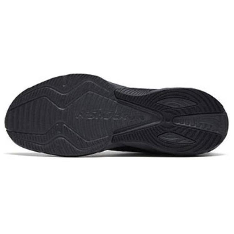 New Anta DuCi4 Cushioned Slip Resistant Low Top Running Shoes Men's Black 112315520-7