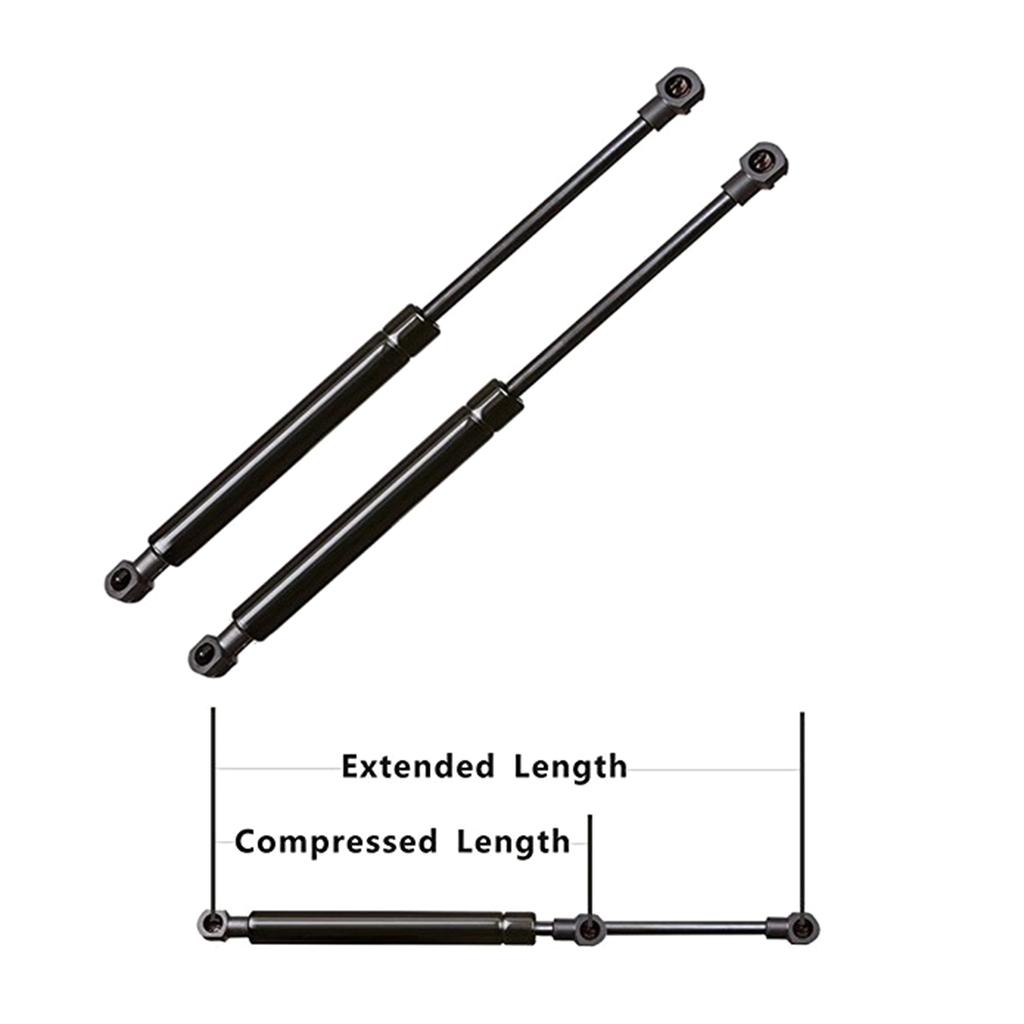 2pcs Front Bonnet Engine Hood Lift Support Gas Spring Struts s Bracket Arms Compatible for 997 987 99751155101