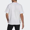 New Adidas Set in Sleeve T Shirt Men's White GU4290