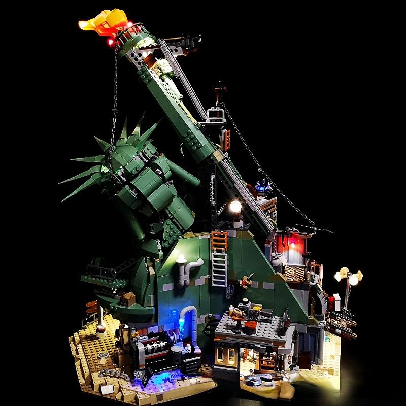 

Набір світлодіодного освітлення для Замку Судного Дня 3178 деталей Сумісний з моделями 70840 45014 Конструктор для самостійної збірки Дитяча іграшка Подарунки