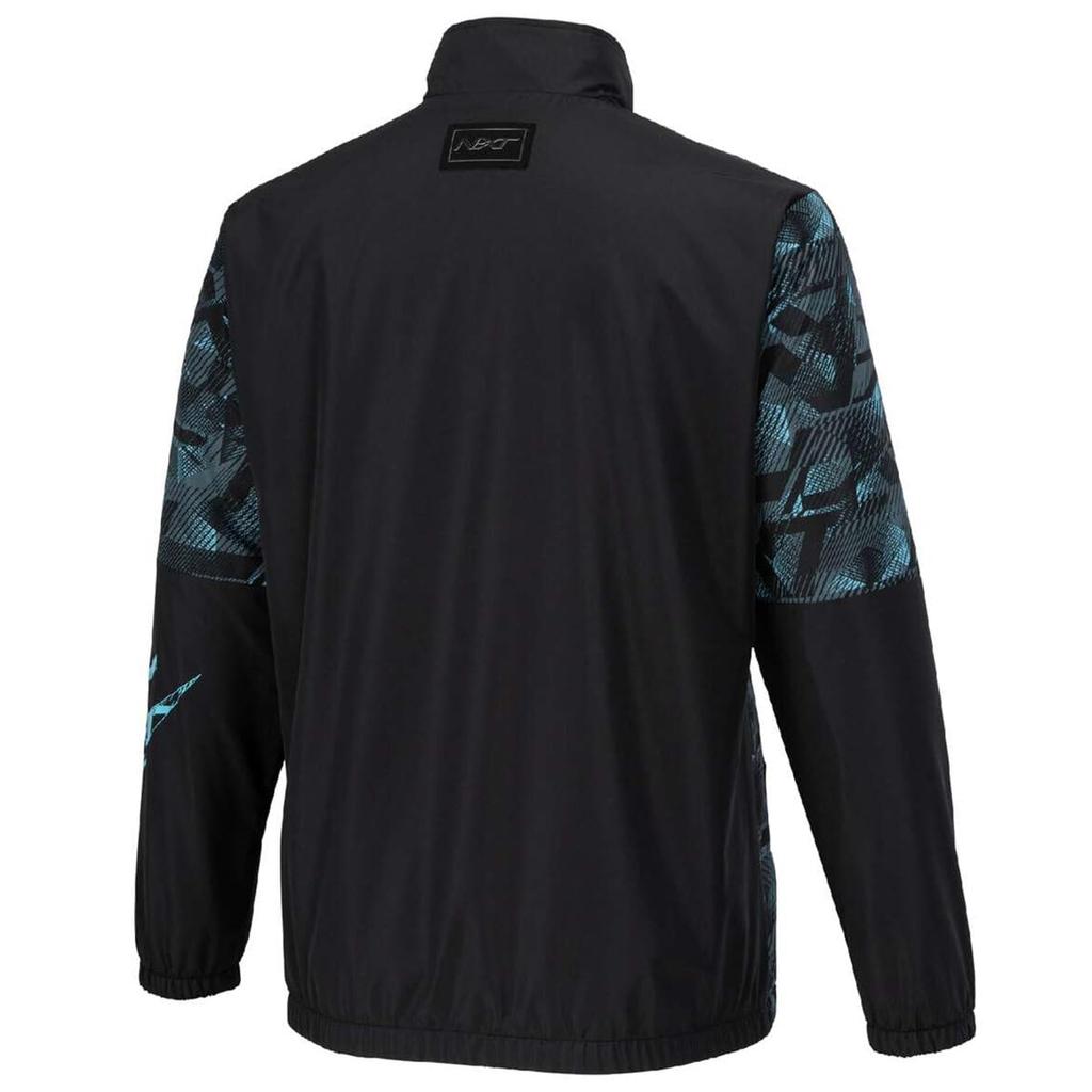 Breath Thermo Warmer Training River Size 32JEB740 N-XT Jacket, Moisture-Wicking, Heat-Generating, Water-Repellent, Windproof, Blue, L,