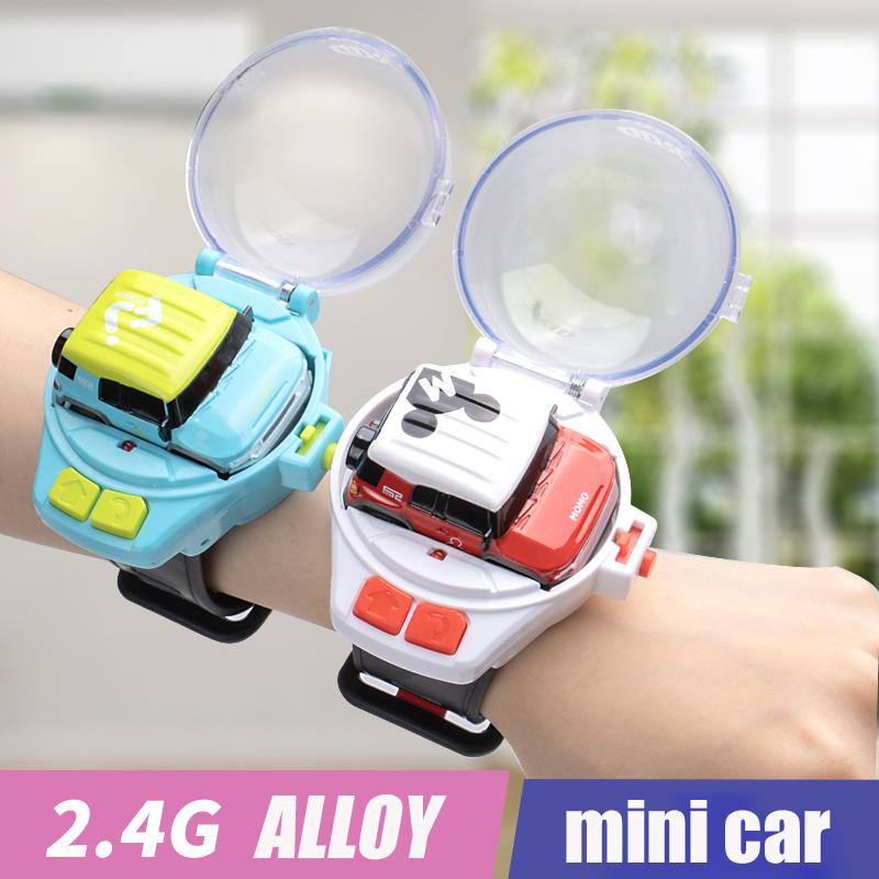 2.4G Мини-сплав RC Автомобиль с дистанционным управлением Игрушки для детей зелёный — фото 3