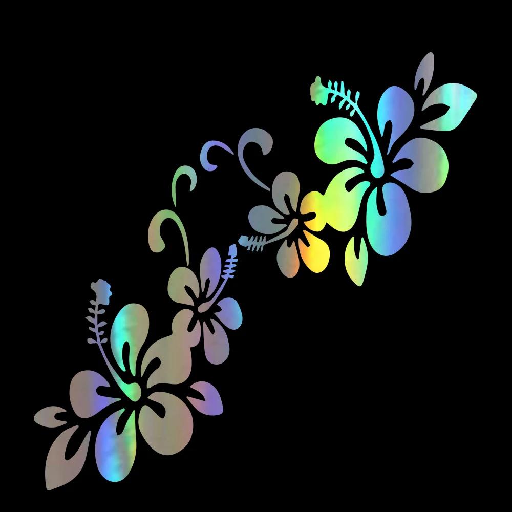 Bumper Sticker Beautiful Flowers Series Rose Lotus Flower Vinyl for Car Body Window Car Stickers and Decals Car Styling,20*20cm