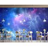 Universe Wall Mural Starry Sky 3d Wallpaper Poster Living Room Study Room Ceiling Galaxy Wallpaper