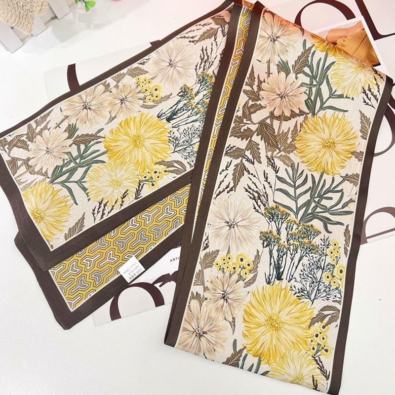 Silk Scarf Silk Scarf Women'S Long Long Silk Specialty Summer Thin