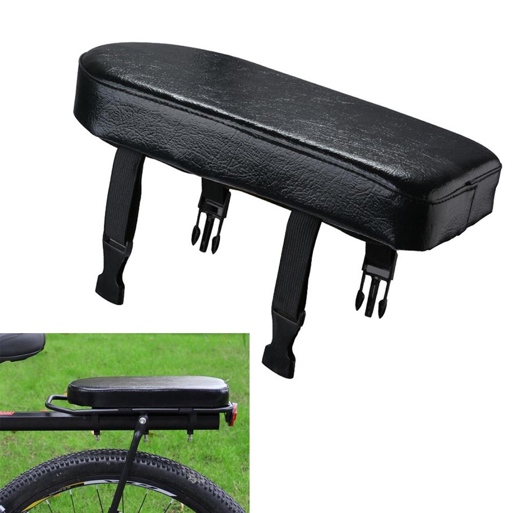 

Cushions Mountain Bicycle Rear Cushion Backrest Passenger Rear Shelf Electric Car Seat Childrens Seat Foot Pedal Combination чёрный
