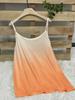 2026 Plus Size Sleeveless Pleated Camisole for Women - Solid Color