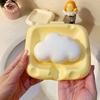 Durable ABS Cheese Soap Dish Easy To Clean Drainable Bathroom Soap Holder Cute Soap Storage Rack Home