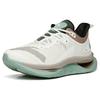 New Anta Running Collection Low Top Running Shoes Men's White Gray Green 112225680A-3