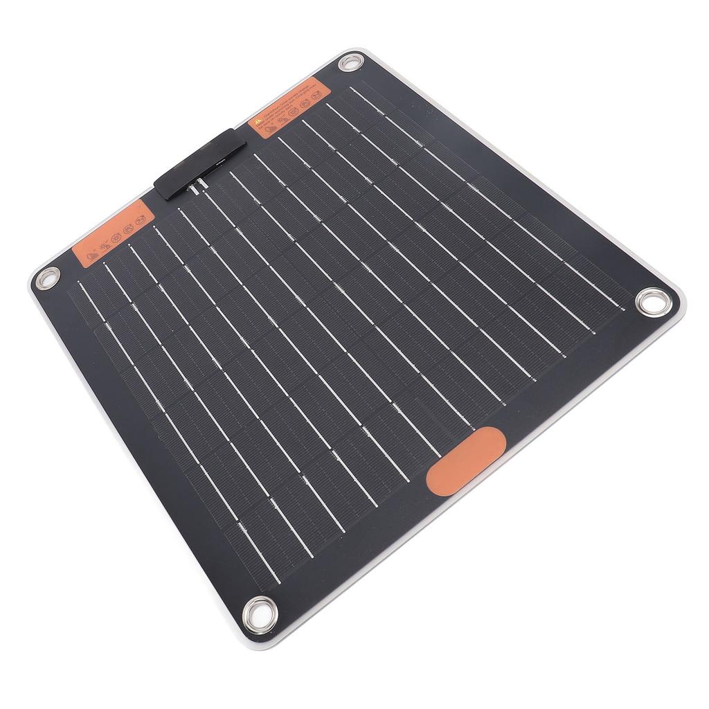 Solar Panel Double Sided 20W Dual TYPE C Output 5V 2A Ultra Thin Portable Solar Panel for Travel