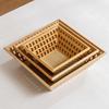 Hollow Bamboo Fruit & Bread Basket