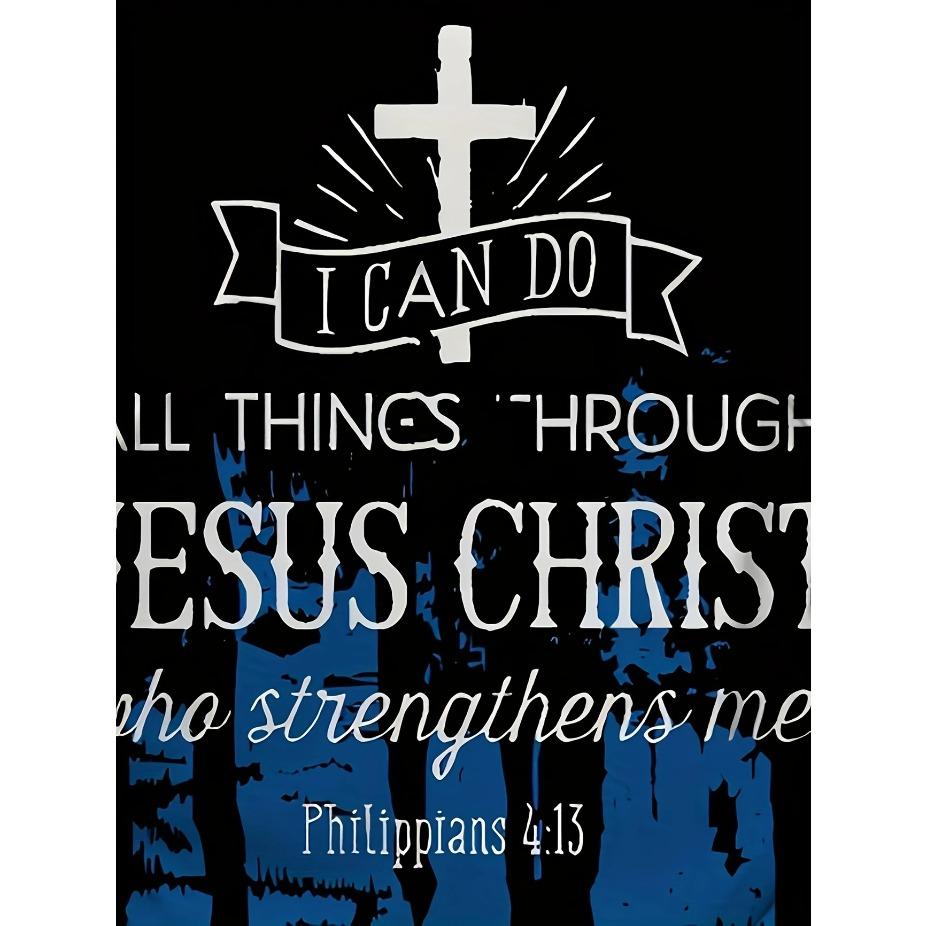 Men'S Fashion 3D Cross Print T-Shirt Casual Crew Neck Short Sleeve Polyester Blend Top with Stretch for Summer Outdoor Activities