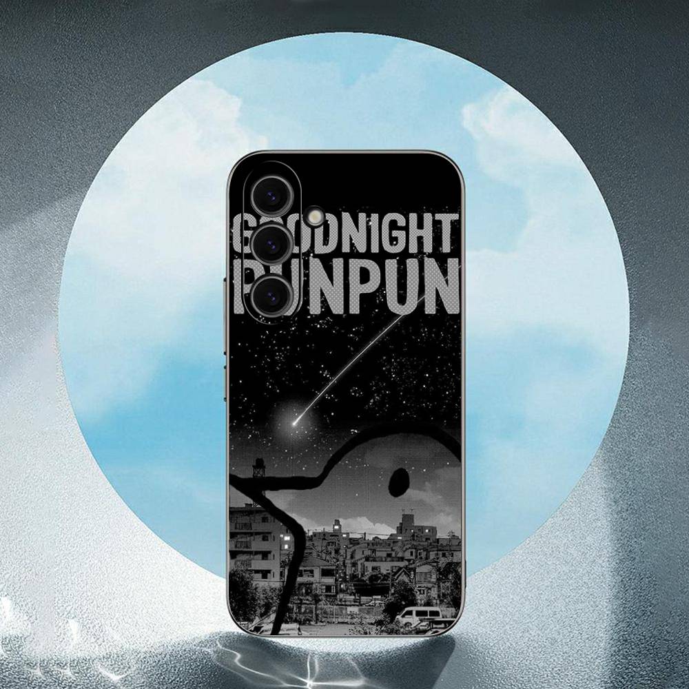 O-Oyasumi Punpun For Samsung Galaxy S23 S24 S25 Ultra S22 Plus S21 Black Soft Case Waterproof Soft Case