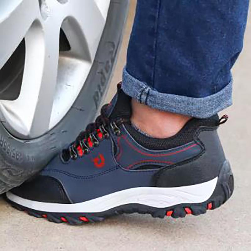 Steel Toe Cap Shoes Men Protective Shoes Work Boots Puncture Proof Safety Shoes Men Work Shoes Sneakers Shoes