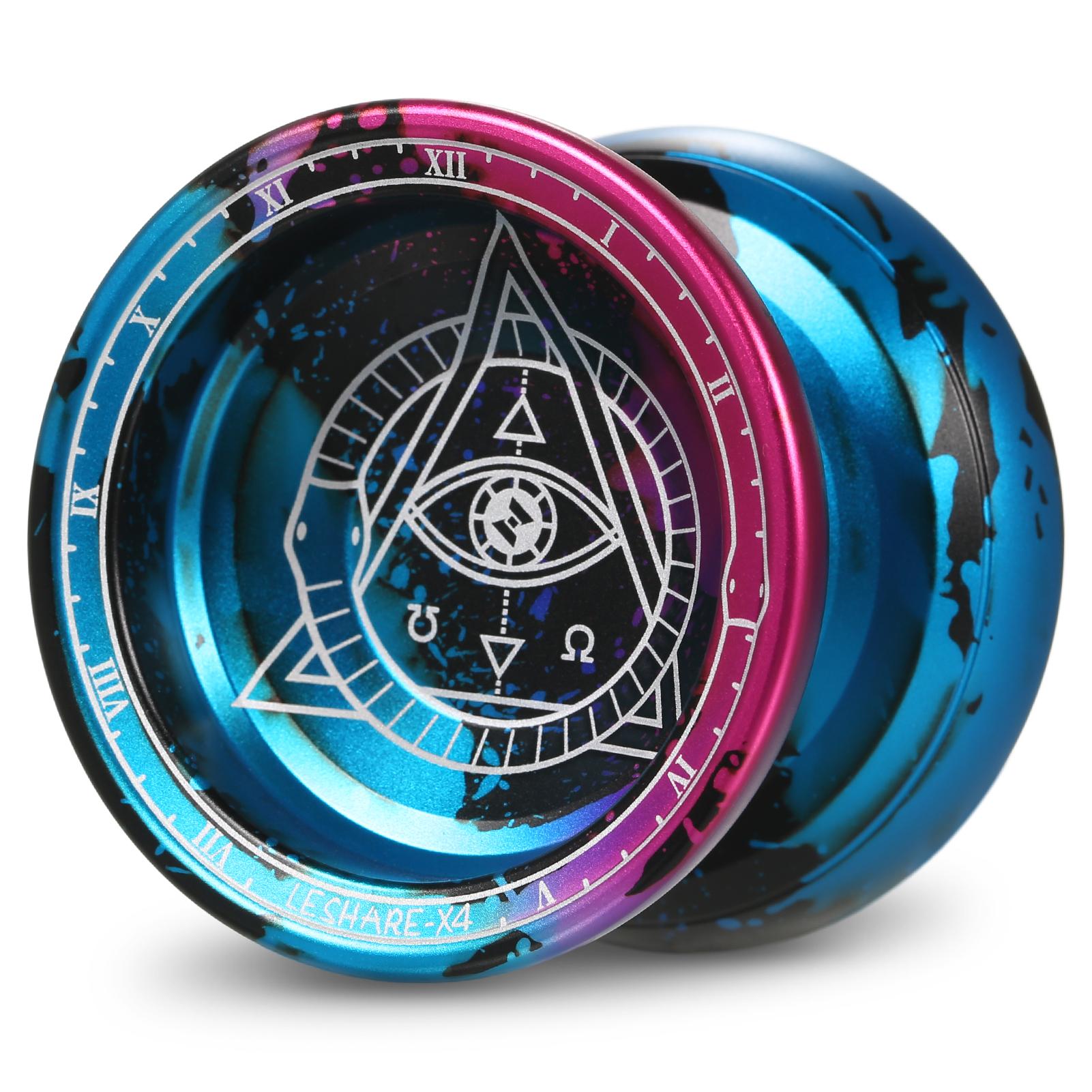 Профессиональный конкурентоспособный алюминиевый шар йойо йо-йо в подарок со струнами — фото 4