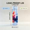 1PC Gradient Watercolor Butterfly Pattern 750ml Color Plastic Sports Water Bottle Leakproof Flip Straw Lid Suitable for Sports Office Home Use