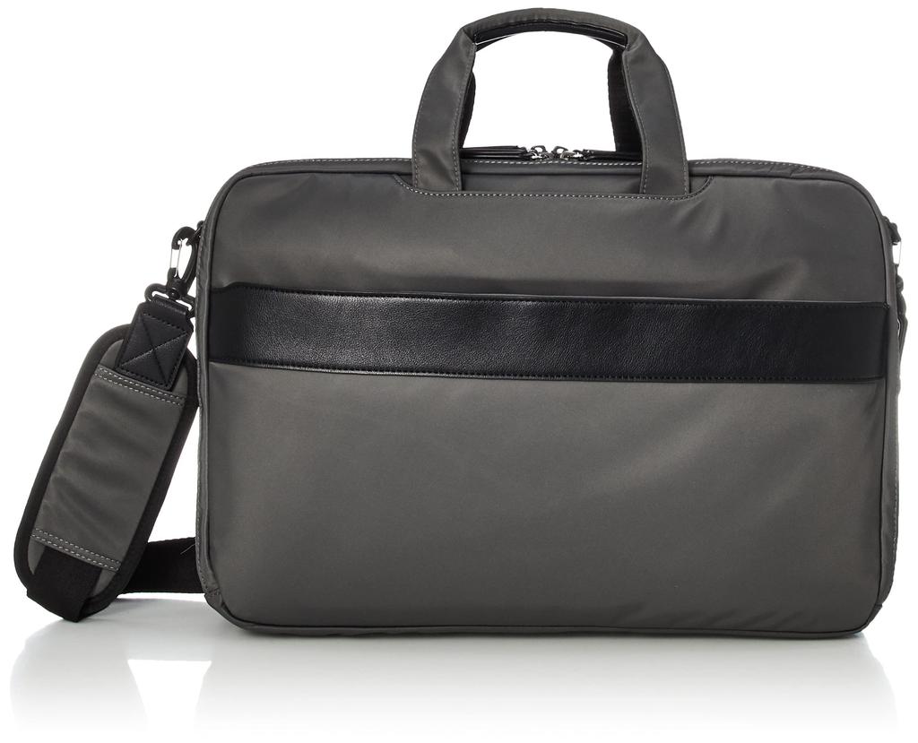 Lightweight 3way Briefcase Charcoal 81151 [Kitamura] D-0430 Men's Gray/Black